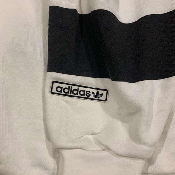 Adidas Womens "Girls are Awesome" Athletic Sweatshirt M Athleisure Oversized - Picture 6 of 6